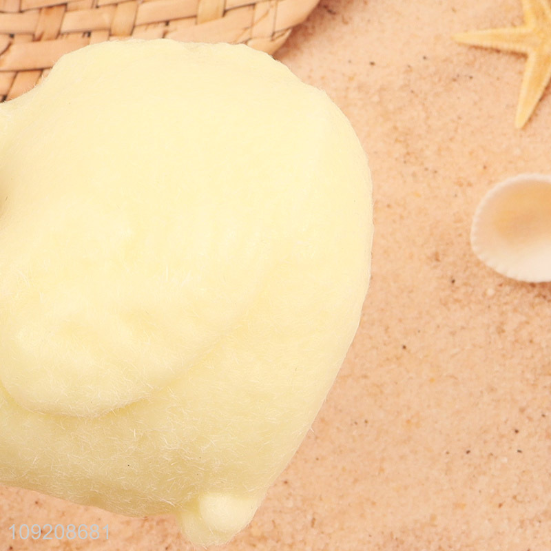 Factory price chick shape soft anti-stress toys squeeze toys for sale