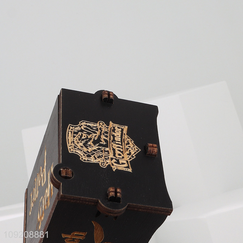 Good selling retro style wooden crafts wooden music box for home decor