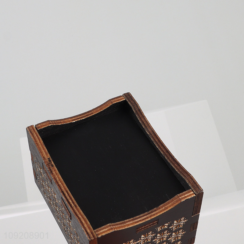 China supplier home decor wooden crafts wooden music box for sale