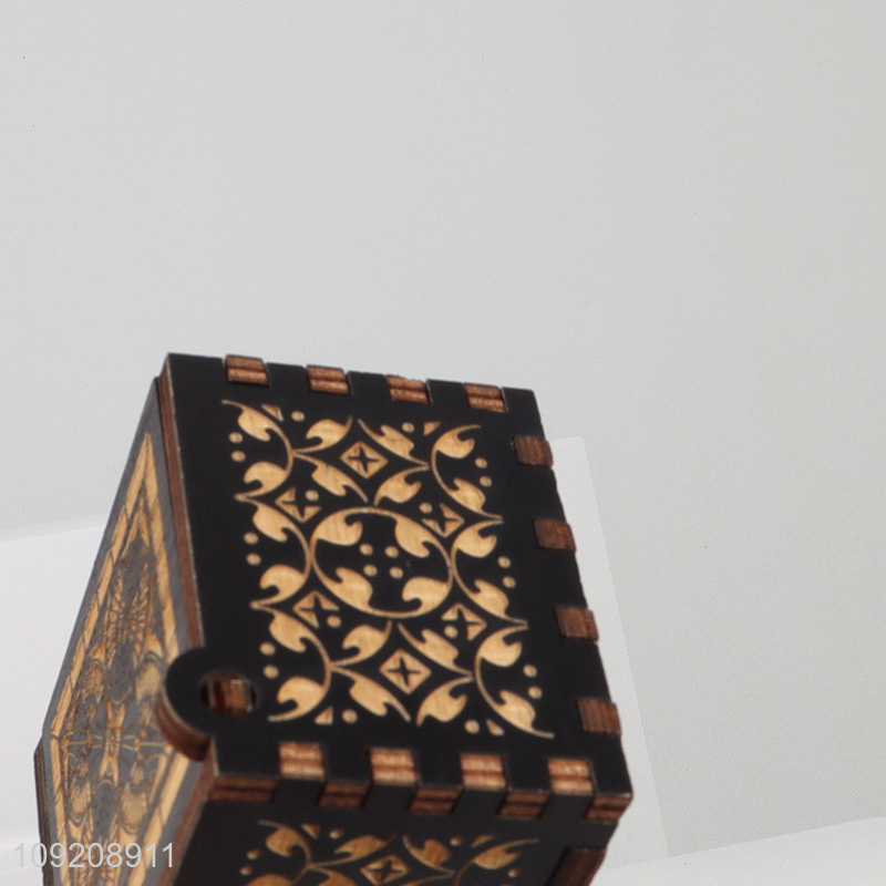 New arrival home decor wooden crafts wooden music box for gifts