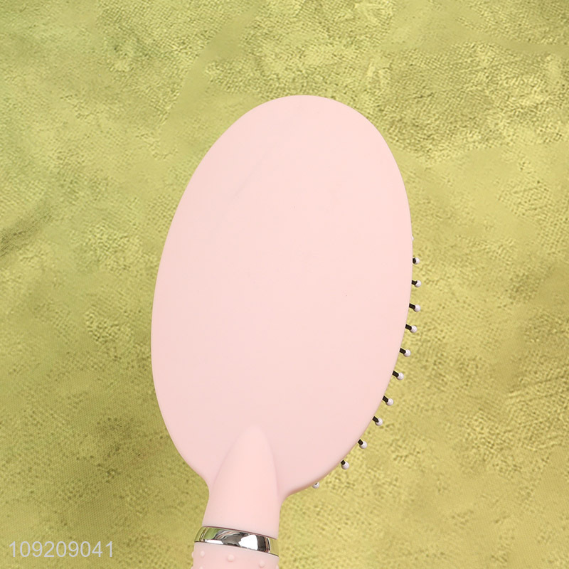 Factory supply pink plastic air cushion massage hair comb hair brush