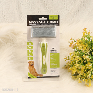 Factory price professional pet grooming tool pet massage comb