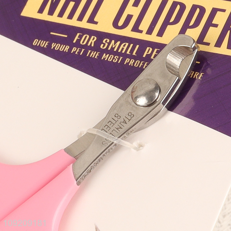 Top quality professional pet supplies cat dog pet nail clipper for sale