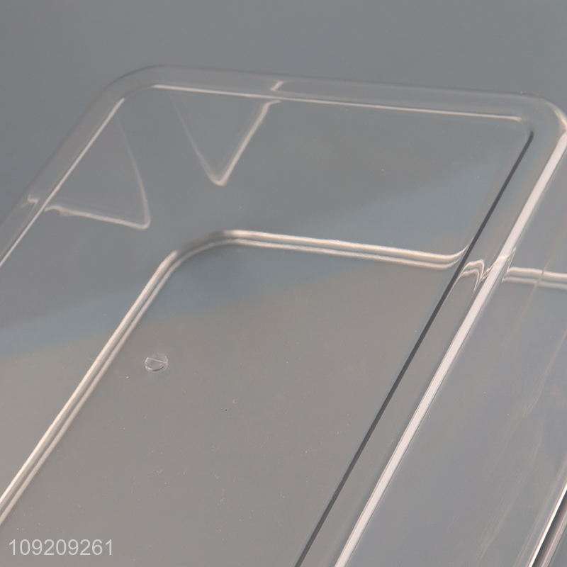 New Arrival 5.5L Clear Plastic Food Storage Container Refrigerator Organizer