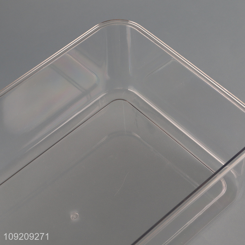 Hot Selling 3.5L Clear Plastic Food Storage Container for Vegetables Fruits