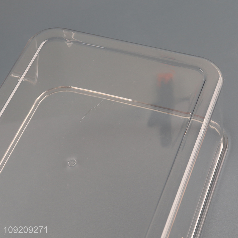 Hot Selling 3.5L Clear Plastic Food Storage Container for Vegetables Fruits