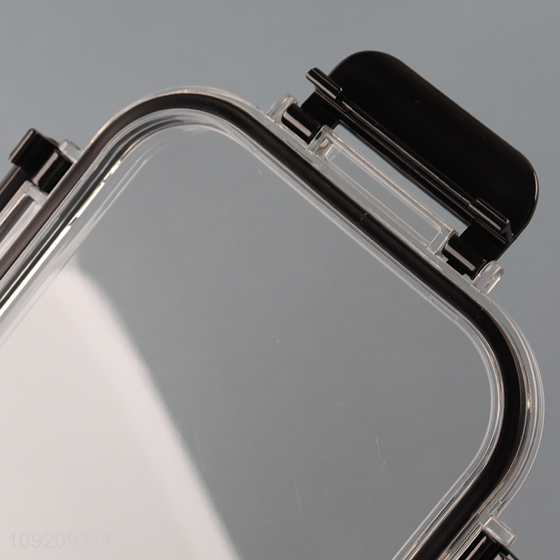 China Imports 2L Clear Plastic Food Storage Container for Vegetables Fruits