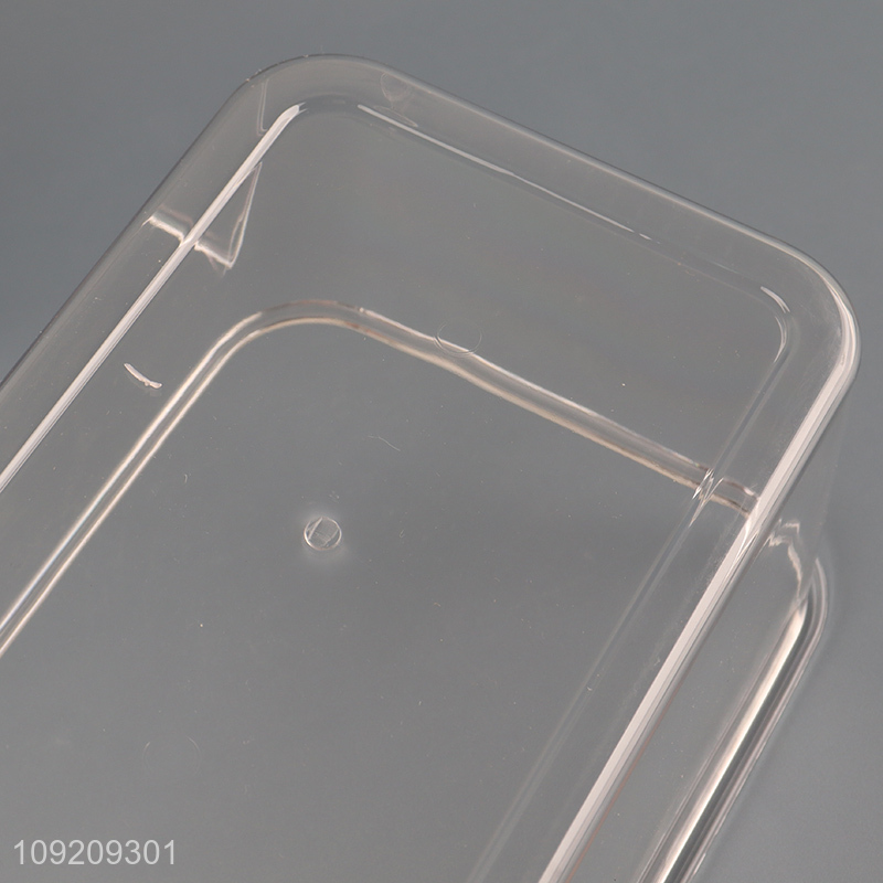 Factory Price 2.9L Clear Plastic Food Storage Container Refrigerator Organizer