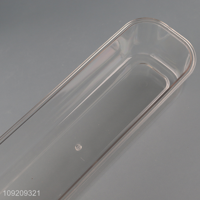 Factory Supply 950mL Clear Stackable Airtight Plastic Food Storage Container