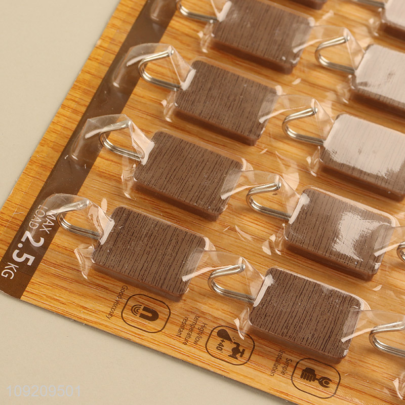 High Quality 18 Pack Adhesive Hooks Heavy Duty Wall Adhesive Hooks