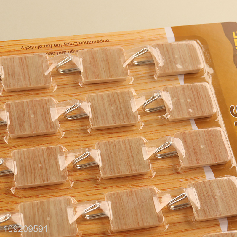 New Product 18 Pack Wall Hooks Adhesive Hooks Sticky Wall Hooks