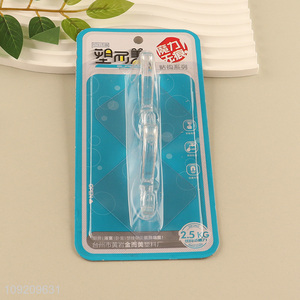 Low Price 2 Pack Heavy Duty Wall Hooks Adhesive Hooks for Bathroom