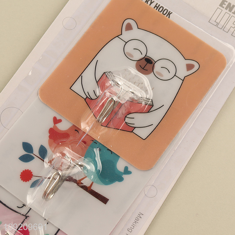 Good Quality 3 Pack Adhesive Hooks Waterproof Coat Hooks Sticky Hooks