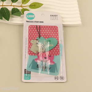 New Arrival 2 Pack Utility Hooks Adhesive Towel Hooks for Kitchen