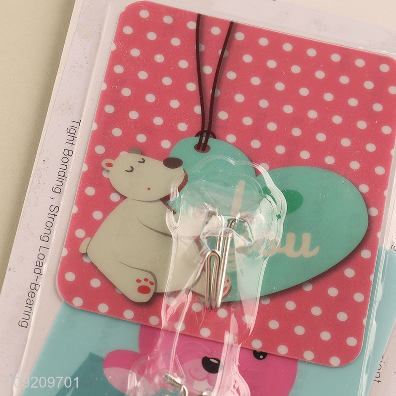 New Arrival 2 Pack Utility Hooks Adhesive Towel Hooks for Kitchen