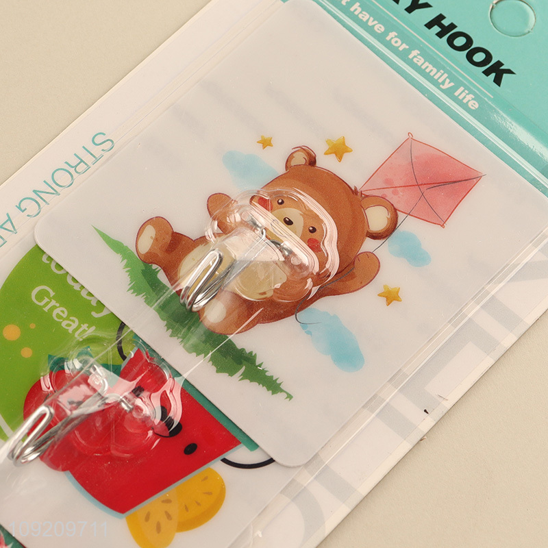 Hot Selling 3 Pack Heavy Duty Wall Hooks Adhesive Hooks for Hanging