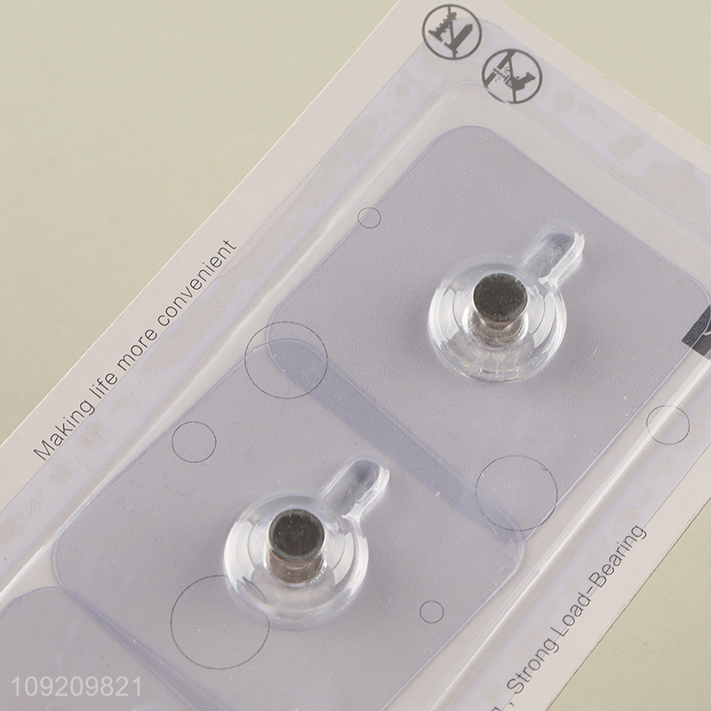 New Product 3 Pack Adhesive Hooks Waterproof Coat Towel Key Hangers