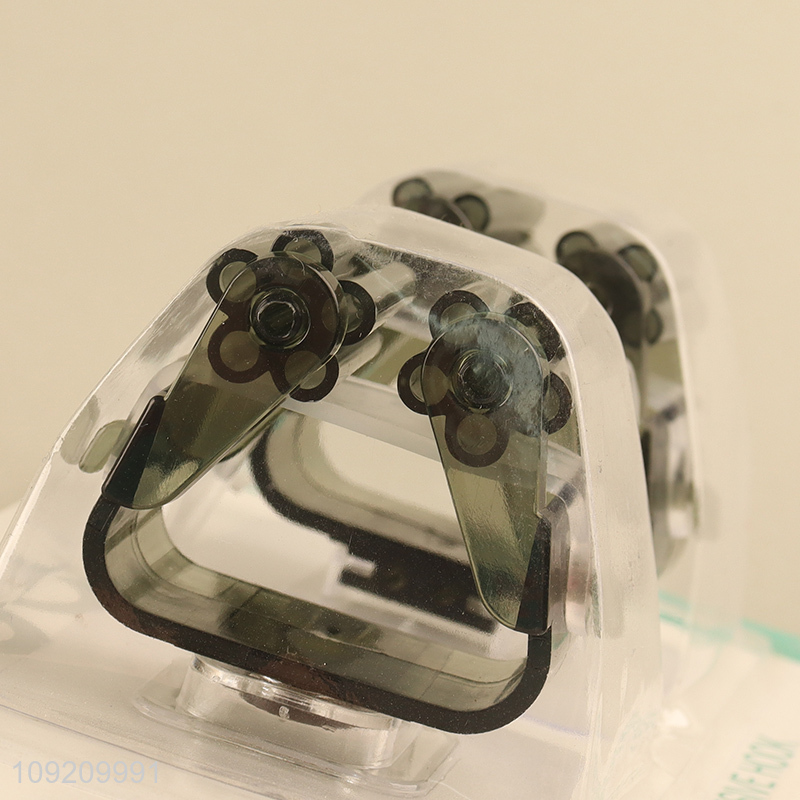 Factory Price 2 Pieces Wall Mounted Strong Adhesive Plastic Mop Broom Holders