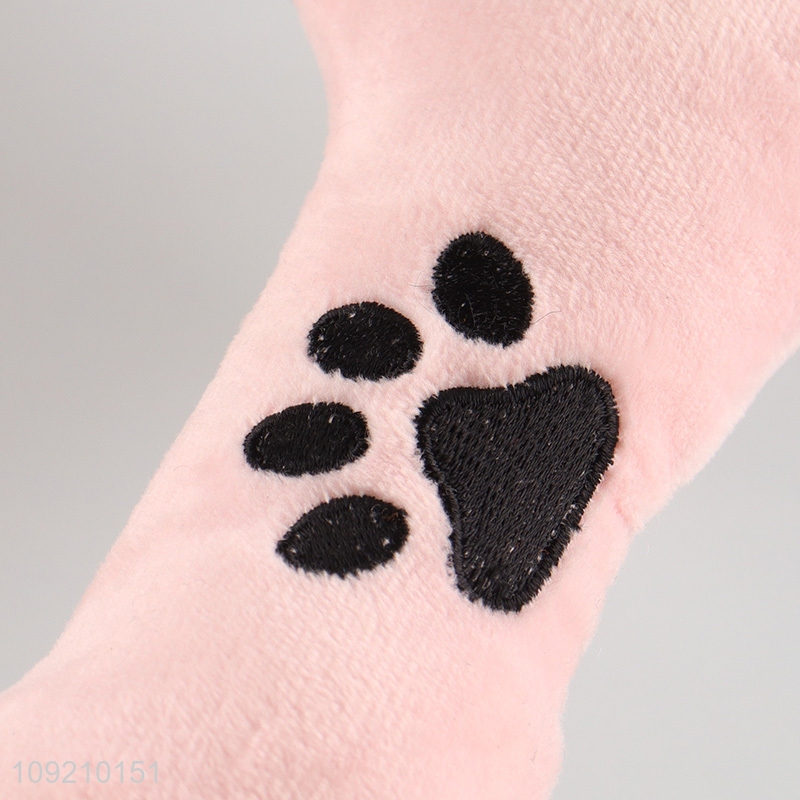 Hot Selling Squeaky Dog Toy Bone Shaped Dog Plush Toy