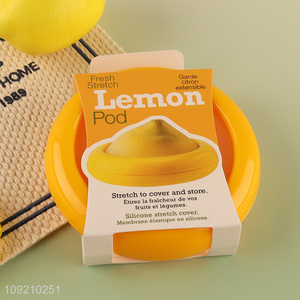 New Product Lemon Storage Container Silicone Food Saver