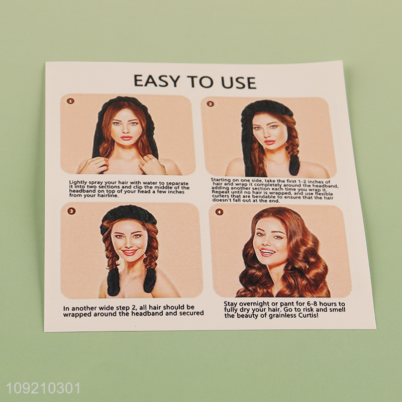 New Arrival Overnight Hair Curler No Heat Damage Foam Hair Roller