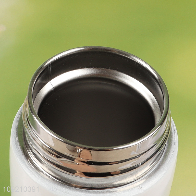 China factory white double wall stainless steel insulated vacuum cup