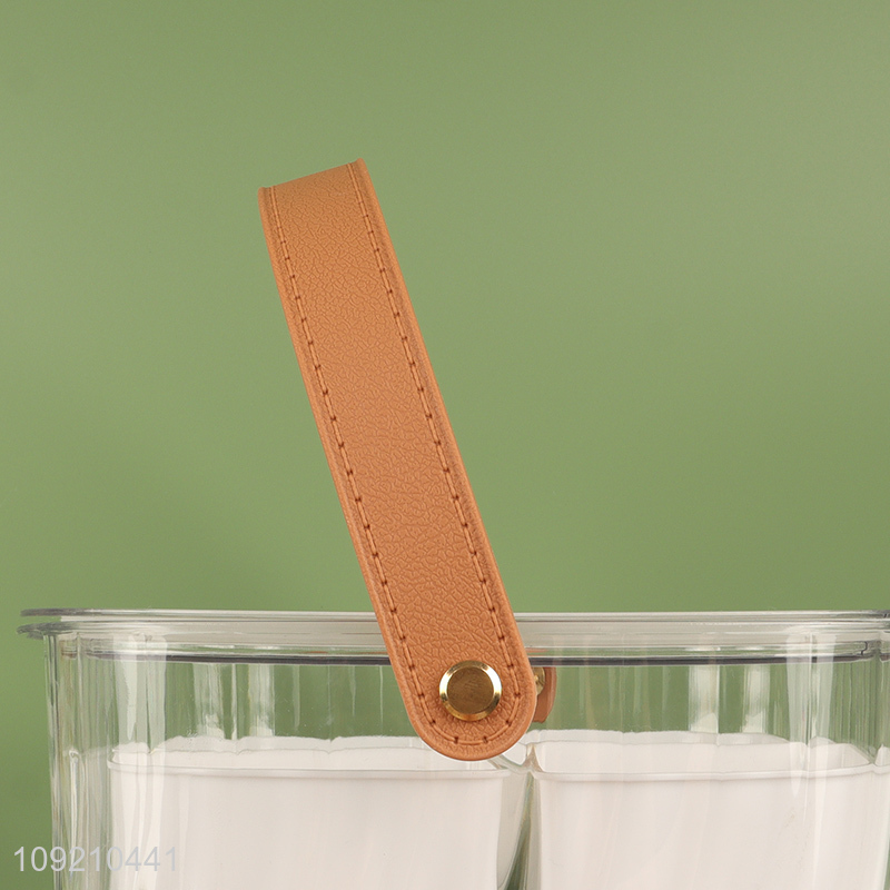 Popular products clear food container sealed storage box with handle