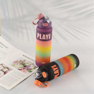 Good Quality Plastic Water Bottle Large Capacity Sports Water Bottle