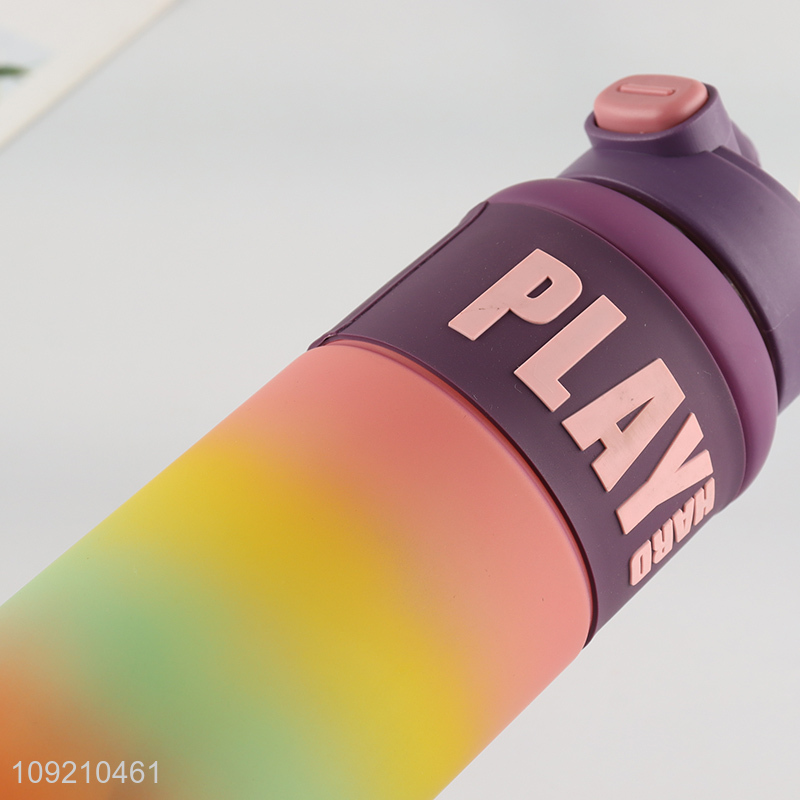 Good Quality Plastic Water Bottle Large Capacity Sports Water Bottle
