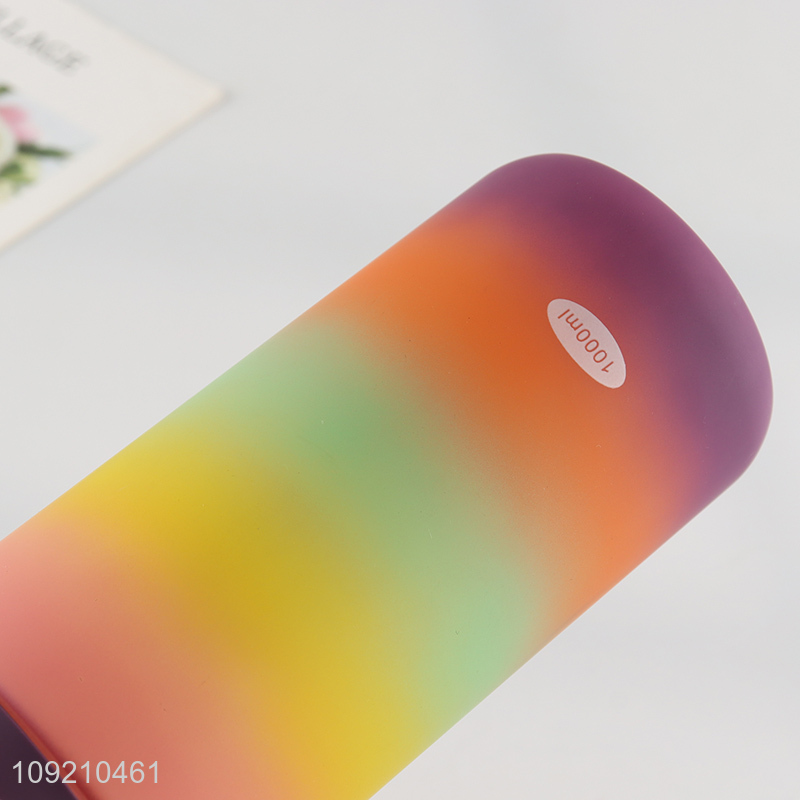 Good Quality Plastic Water Bottle Large Capacity Sports Water Bottle