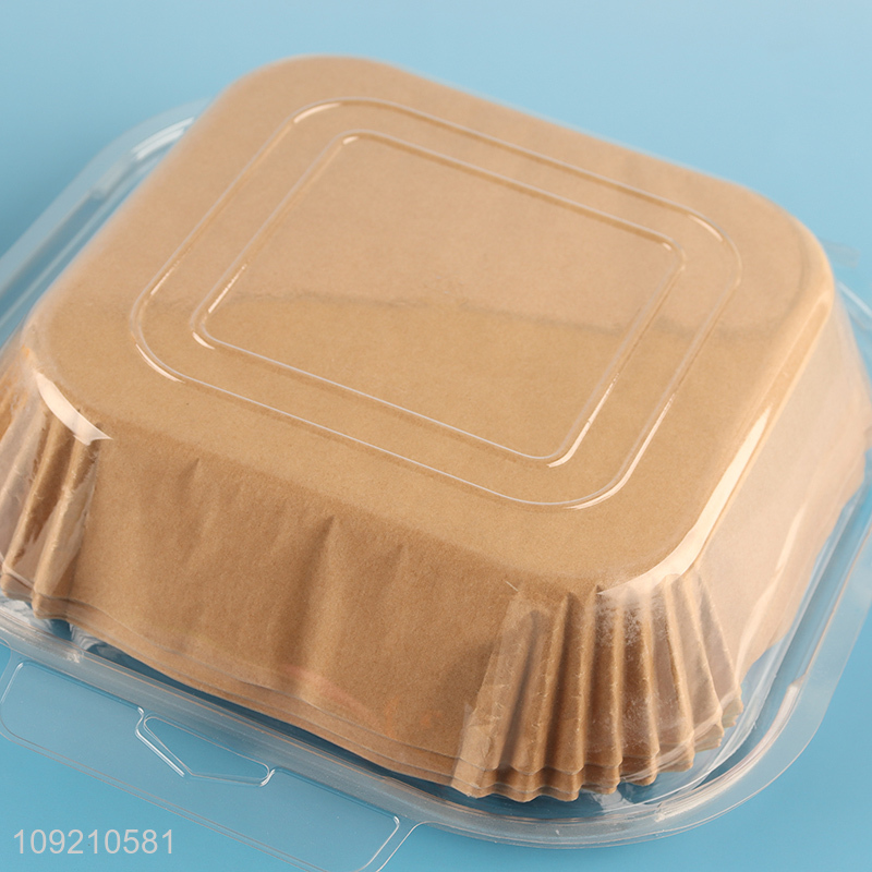 High Quality 50Pcs Disposable Air Fryer Liners Unbleached Parchment Paper