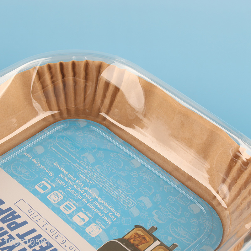 High Quality 50Pcs Disposable Air Fryer Liners Unbleached Parchment Paper