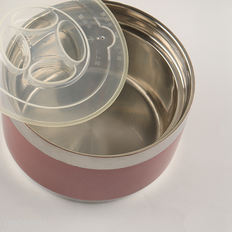 Wholesale 3-Layer Stainless Steel Vacuum Insulated Lunch Box for Adults