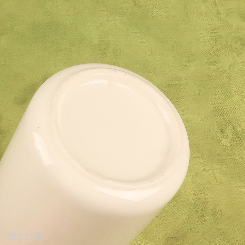 China supplier 400ml ceramic water cup coffee cup drinking cup for sale