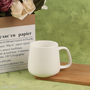 Top quality 400ml ceramic water cup coffee cup drinking cup for sale