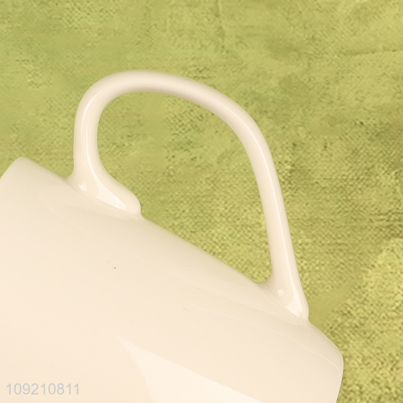 China wholesale 350ml ceramic water cup coffee cup with handle