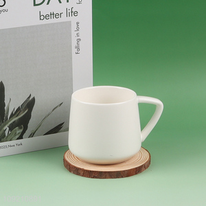 Best selling ceramic 400ml water cup coffee cup water mug wholesale