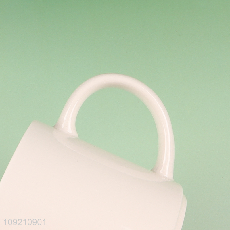 New arrival ceramic 480ml water cup coffee cup water mug with handle