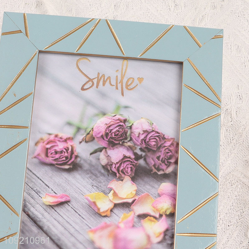 Yiwu market rectangle 4*6inch photo frame picture frame for home decor