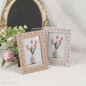 China products desktop decor 4*6inch photo frame picture frame