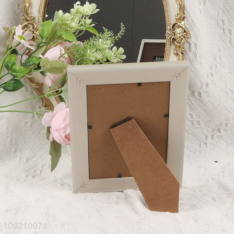 Good selling rectangle home decor 4*6inch photo frame picture frame