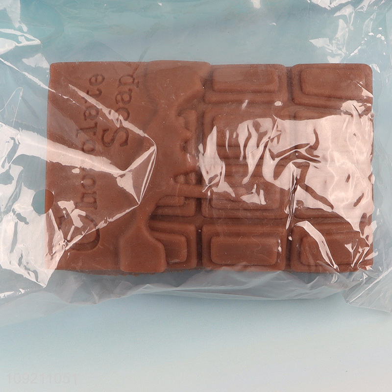 New arrival chocolate shape tpr squeeze toys vent toys for kids adult