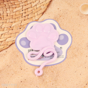 Wholesale Mini Decompression <em>Toy</em> TPR Stretchable <em>Cat</em> Paw Squeeze Sticky Hands Toys