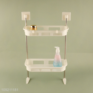Online Wholesale 2-Layer Bathroom Toilet Storage Rack Waterproof Shower Shelf