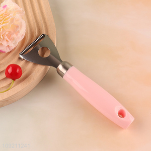 Good Quality Stainless Steel Vegetable Fruit Peeler with Plastic Handle