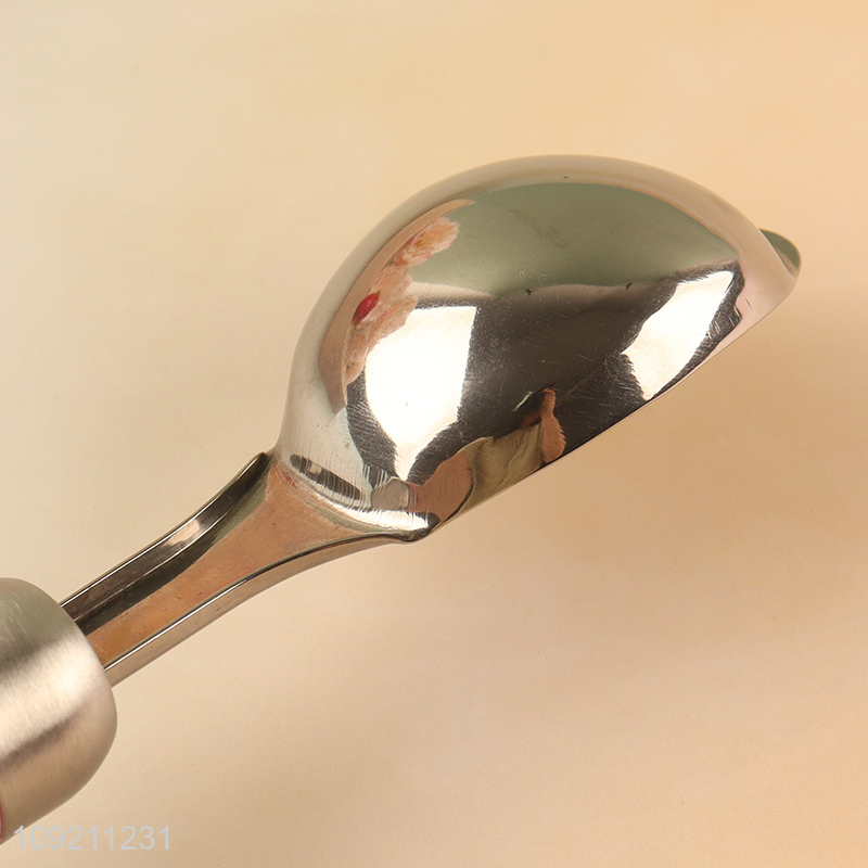 China Wholesale Stainless Steel Ice Cream Scoop Metal Ice Cream Scooper