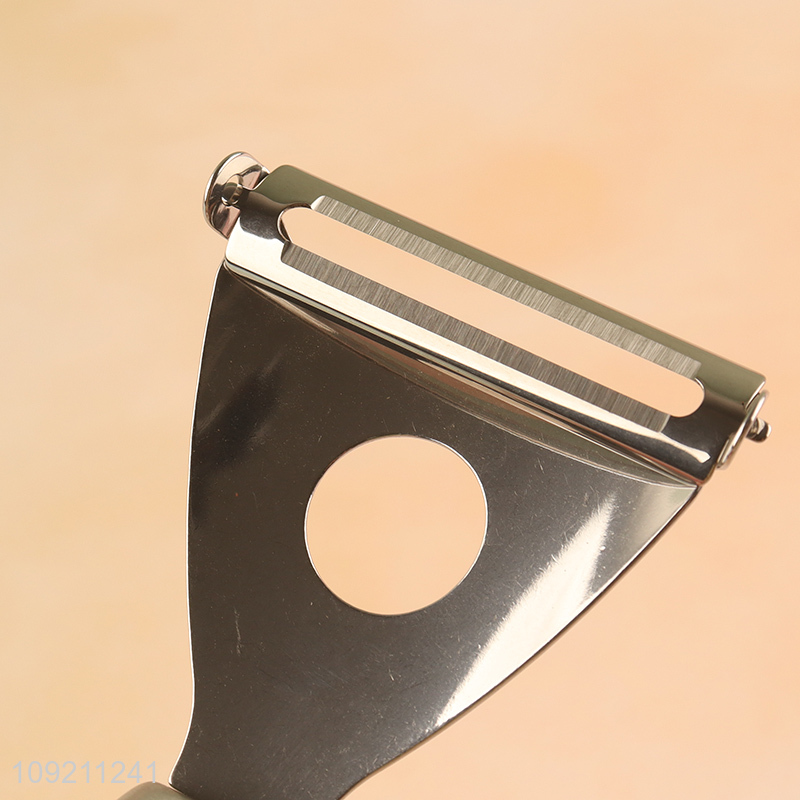 Good Quality Stainless Steel Vegetable Fruit Peeler with Plastic Handle