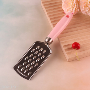 Factory Price Stainless Steel Ginger Potato Grater with Plastic Handle