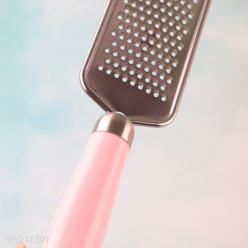 New Product Stainless Steel Cheese Grater Lemon Zester with Handle