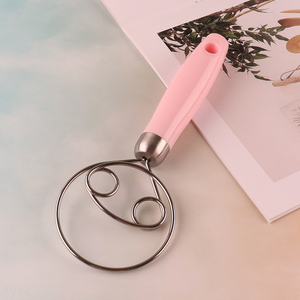 New Product Heavy Duty Stainless Steel Dough Whisk for Mixing Stirring
